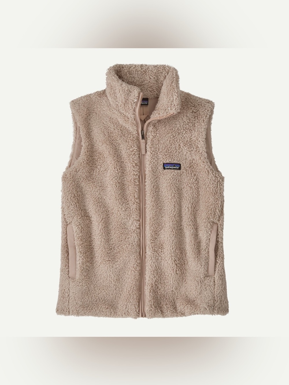 Patagonia Women's Los Gatos Fleece Vest in Shroom Taupe Size: Medium